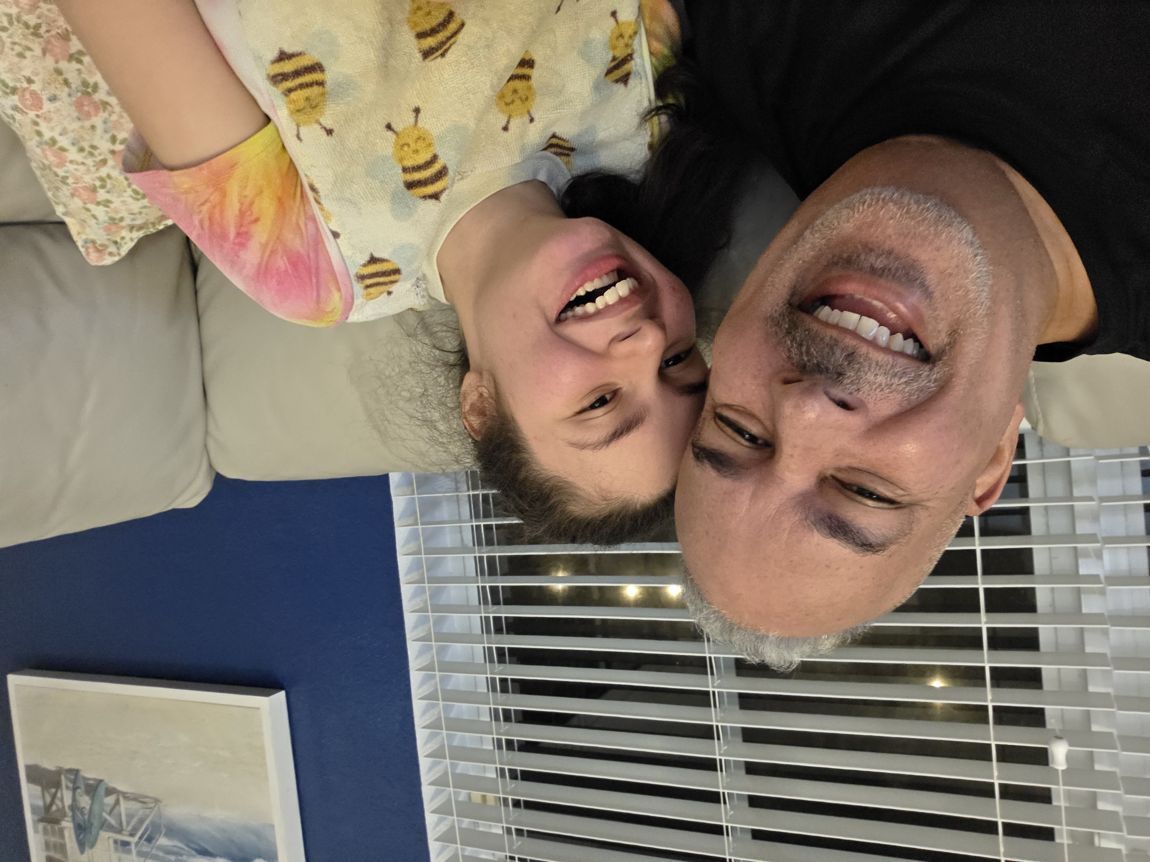 Sheldon Whyte with his daughter Adrianna